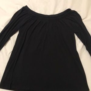 Hollister over the shoulder top